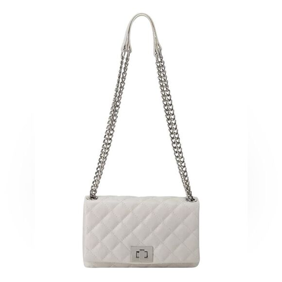 INC International Concepts Quilted Small Ajae Crossbody Chain Bag - Picture 1 of 9